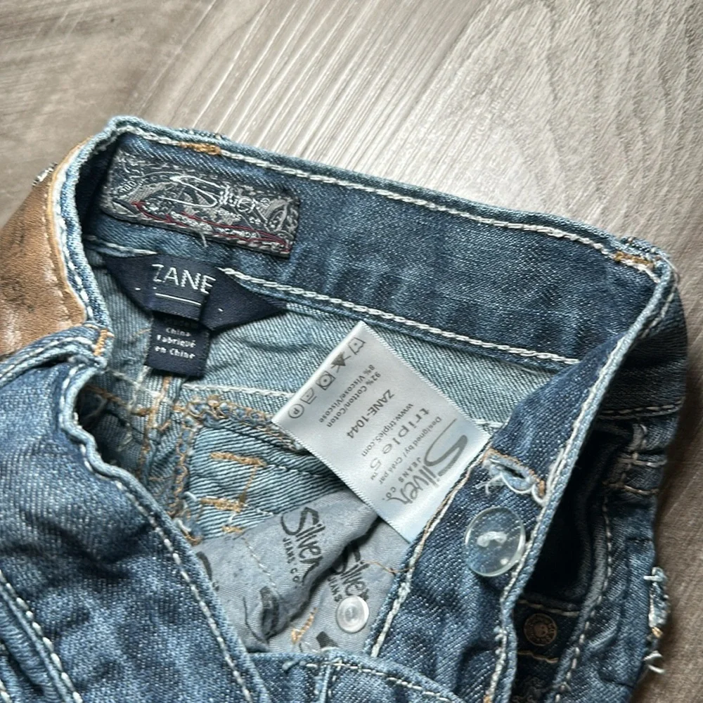 Silver Jeans Zane Dark Blue Bootcut Jeans - 4